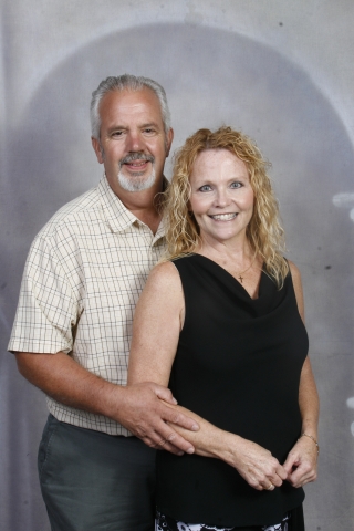Tom Page with his high school sweetheart/wife Karen Guy-Page