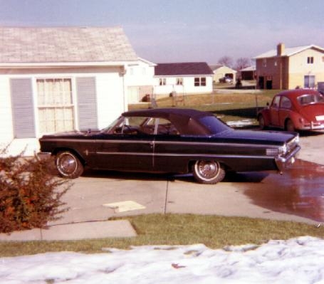 My 63 Galaxie 500 convertible. What a great first car! John Watters