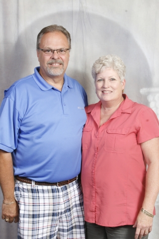 Bruce Eberly and his wife