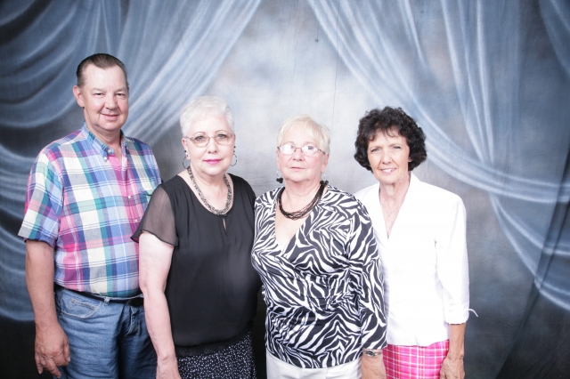 The Zingales - Bill, Peggy, Catherine and Angela.