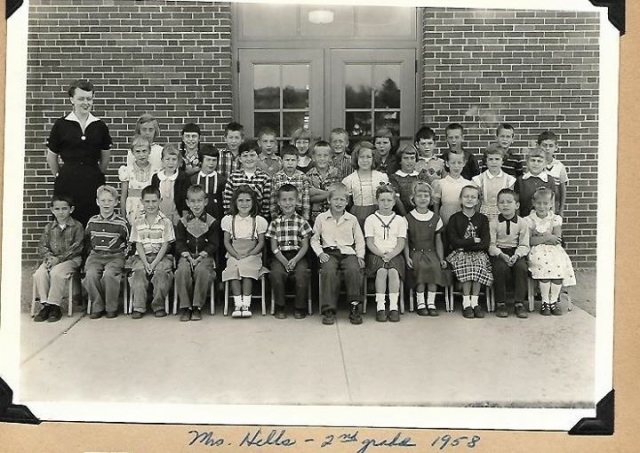 class of 1969 Mrs. Hills second grade class 1958-1959