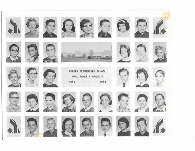 class of 1969 Mrs. Bakers 6th grade 1962-63