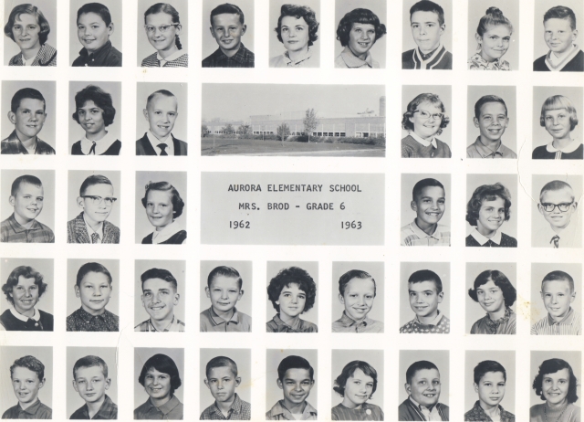 class of 1969 Mrs. Brods sixth grade class 1962-1963